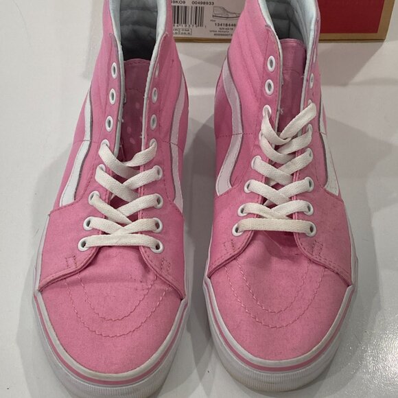 Vans Sk8-Hi Prism Pink 7.5M / 9W High Top Sneaker with Box - Picture 3 of 7